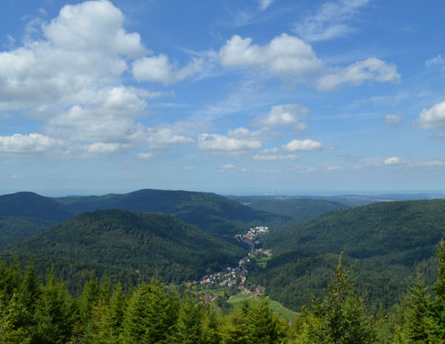 Blick vom Schweizerkopf