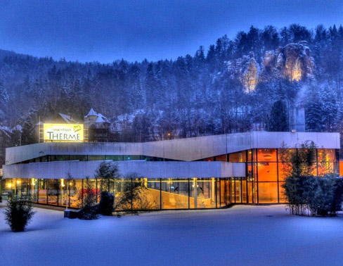 Therme im Winter
